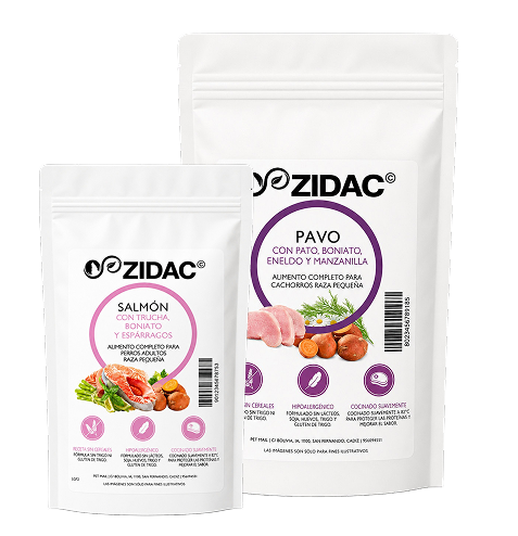 Productos de alimentación seca Zidac